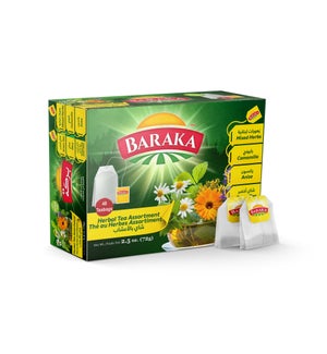 Assorted Herbal Teas "Baraka" 2.5 oz  (72g) - 48 C